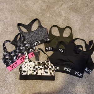 Six Victoria's secret sports bras